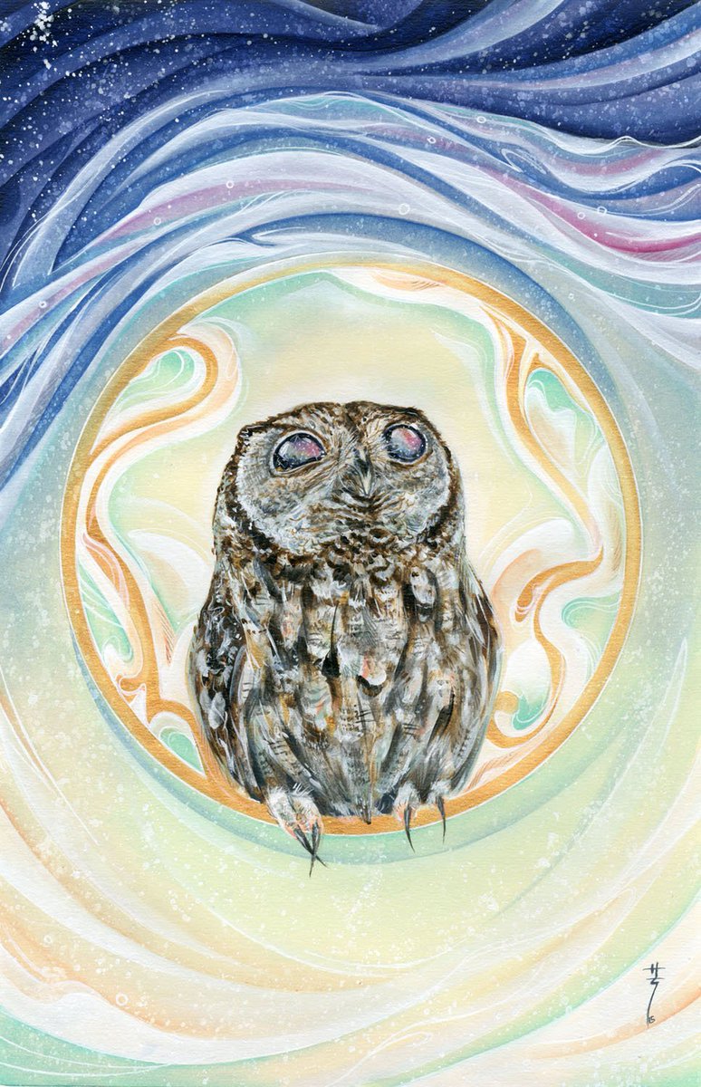 Just donated $30 to <a href="/RhinoOrphanage/">The Rhino Orphanage</a> from my #ZeusTheBlindOwl prints from the last few shows! #charity <a href="/comicarthouse/">Comic Art House</a>