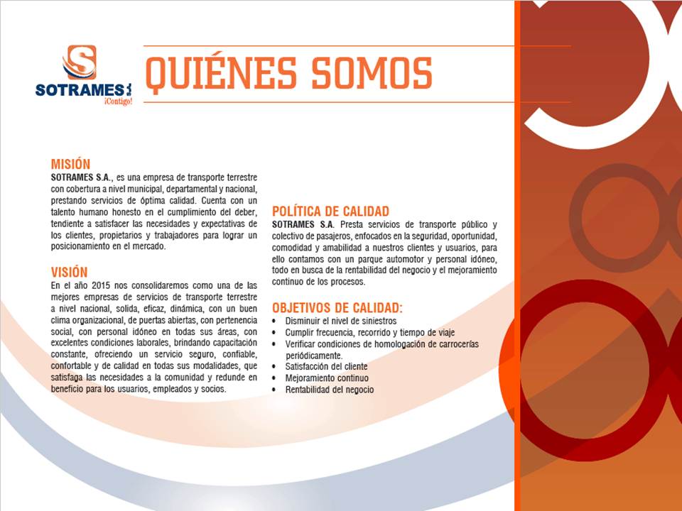 Sotrames1's tweet photo. Quienes Somos https://t.co/5jatdZSb0r