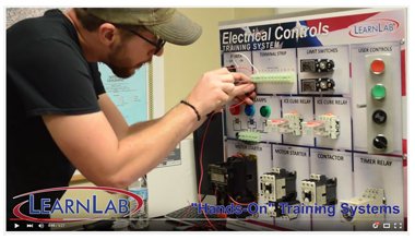 GoLearnLab's tweet image. Check out our Vocational Electrical Controls Training System in action! youtu.be/6p-benx-wYk