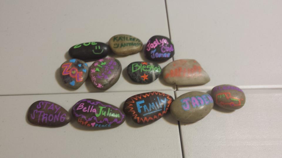 ctr4famrelation's tweet image. Very moving to see our students make worry stones in their anger management class. The stones are a symbol of hope.