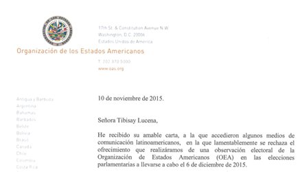 sumariuminfo's tweet photo. TEXTO COMPLETO: La carta de Almagro a Tibisay Lucena https://t.co/xE5DZHcuT7 https://t.co/pdufOIkIGA