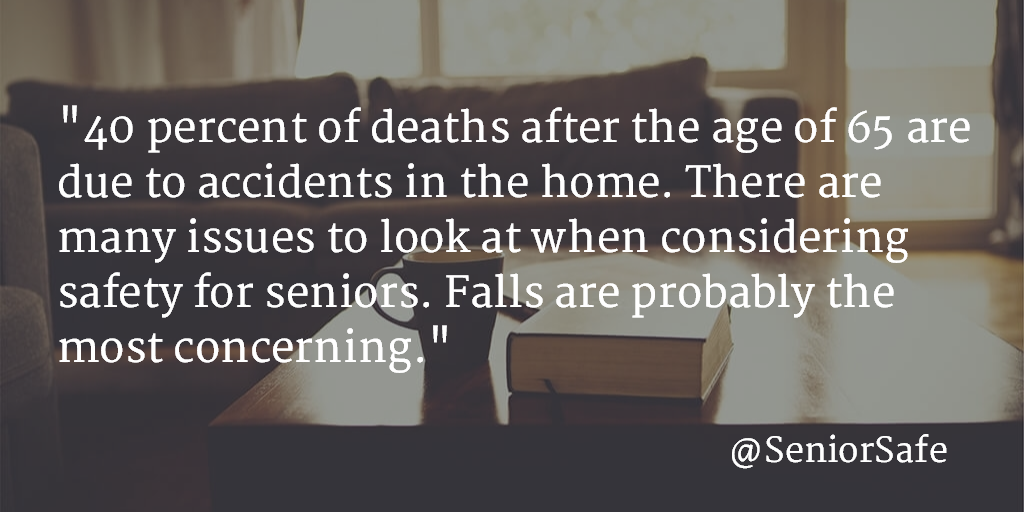 Falls top the list: tips to help keep our elders safe--Dr. J. Roberts buff.ly/1H4PakV #SeniorSafety