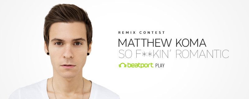 beatport's tweet photo. .@MatthewKoma is taking over our Instagram tomorrow at 12:30PM ET! Play remix contest info: https://t.co/gQrsLOIyQw https://t.co/XVldKsjlMd