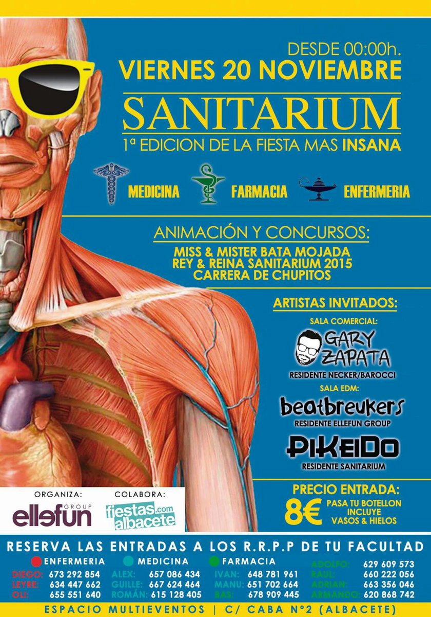 Beatbreukers's tweet photo. Viernes 20 de Noviembre, nos vemos en la primera edición de "Sanitarium" en Boutike. Se lía!! https://t.co/EJ08NX3jUm