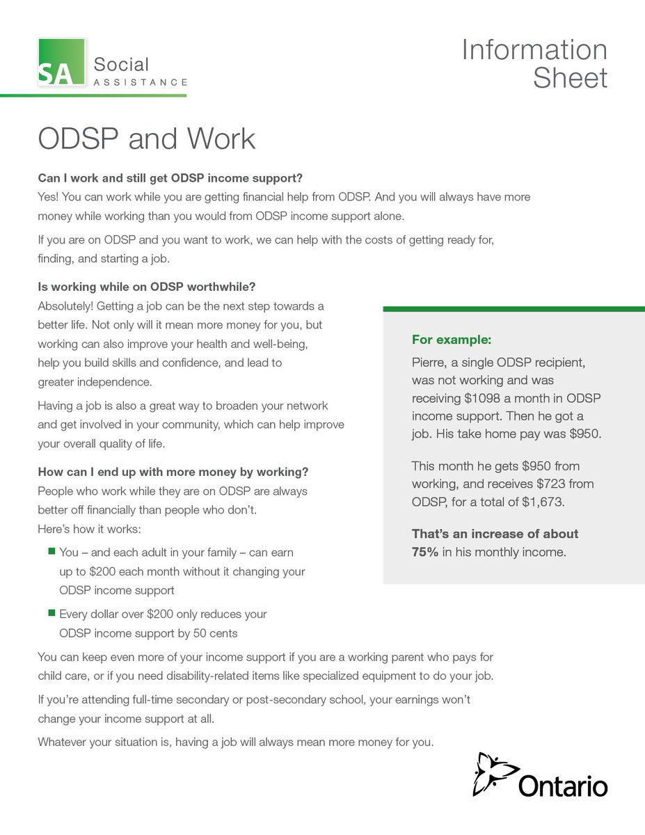 Ontario Community and Social Services tweet media