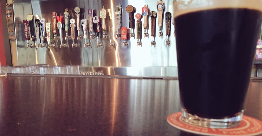 HabeabKurdi's tweet photo. I should drink a stout every day. Or more. Awesome @LeftHandBrewing Wake Up Dead @wallercreekpub @lefthandtexas https://t.co/QiIA71yNn6