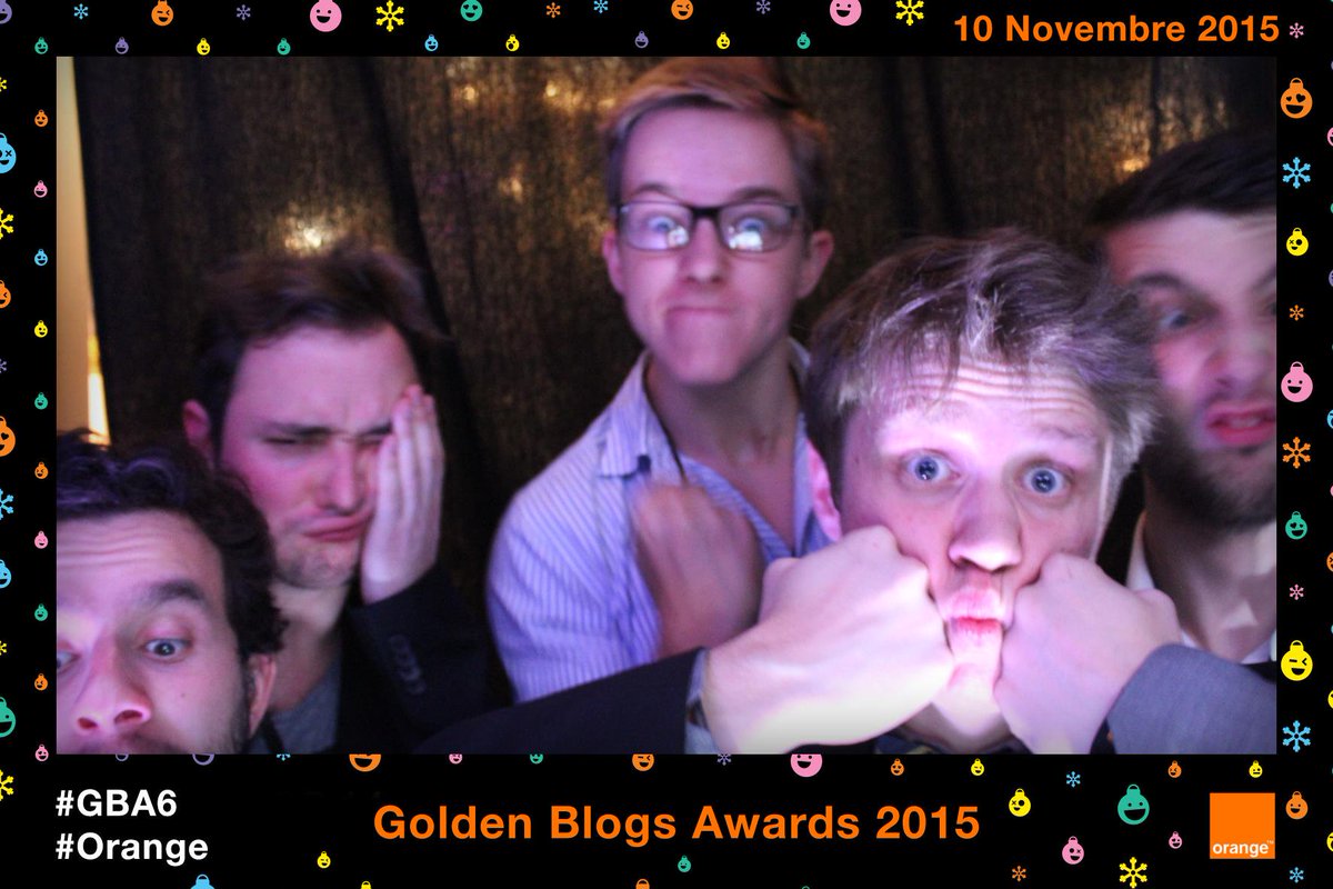 MoizantVictor's tweet photo. Partage de belles émotions aux Golden Blogs Awards avec #Orange et #GBA6 https://t.co/ocw5xOgoD6