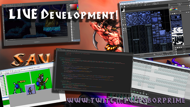 toborprime's tweet photo. Time for some live #gamedev on #SavageTheShardOfGosen! #indiedev #gamemaker https://t.co/fOngdWKKh5