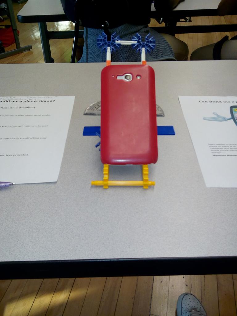 Our Engineering Design Phone Stand Process!!
@Room301 @Room303 <a href="/TiltonSTEM/">Tilton Elementary</a>