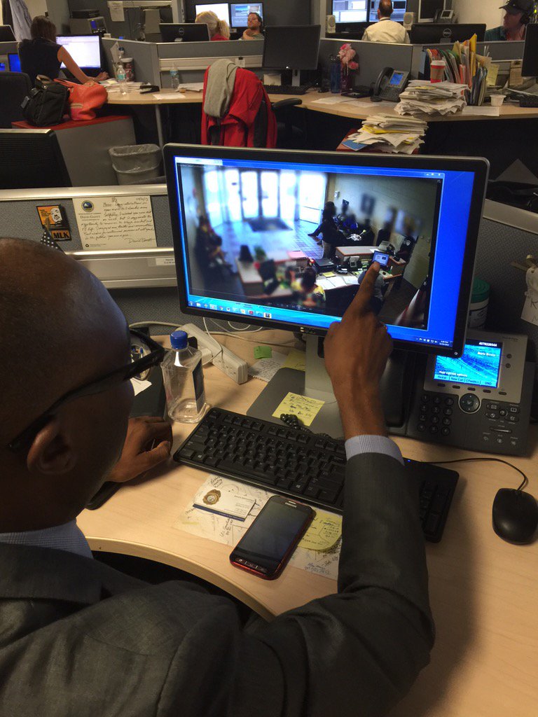 Only @MLBooneWFTV has video of student grabbed for no reason by school resource officer. Cop arrested. Only <a href="/WFTV/">WFTV Channel 9</a>