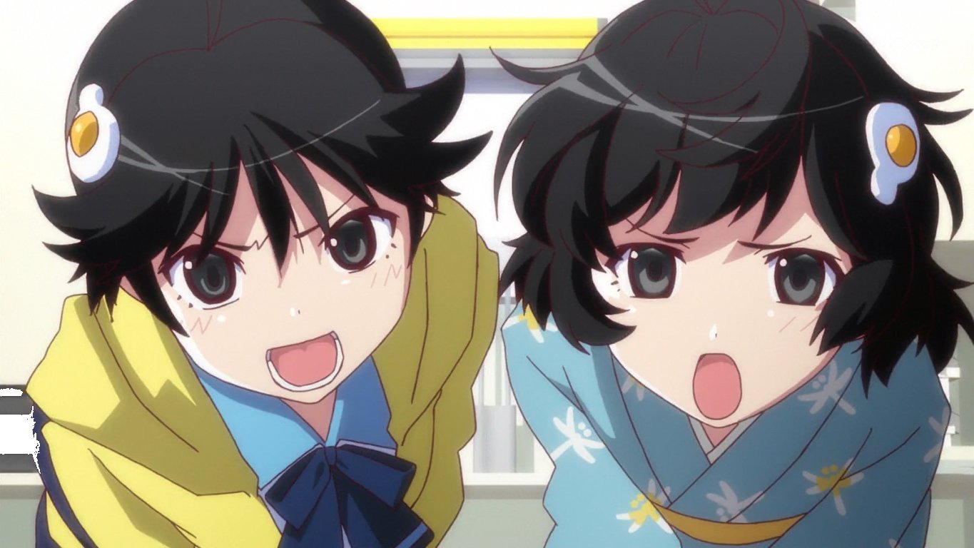 Twitter 上的 小庵 春 続き なので 月火ちゃんの髪型が 囮物語 と同じなんですね 2枚目参照 ていうか月火ちゃんのあの髪型 寝グセじゃなかったのか 終物語 物語シリーズ Monogatari T Co 7hextygdap Twitter