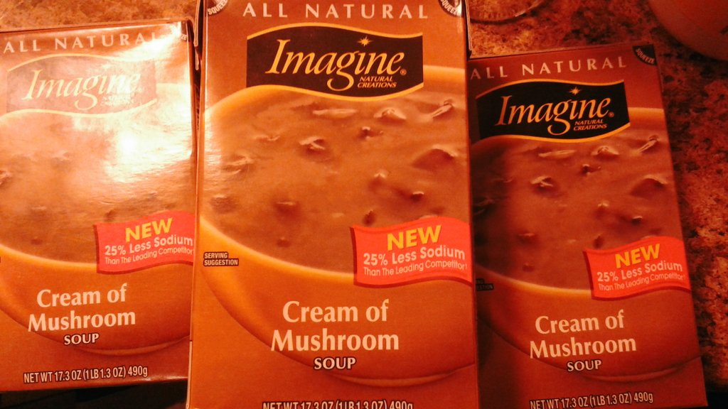 Who can't use #creamofmushroomsoup 🍄🍲 ? #imaginefoods