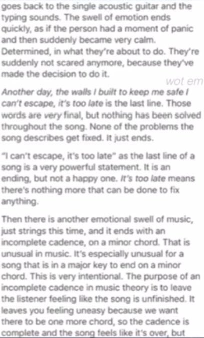 5sose31d's tweet photo. Someone's interpretation of Invisible as a suicide note. This is just so heartbreaking and extremely powerful! https://t.co/E4Y6wrBN92