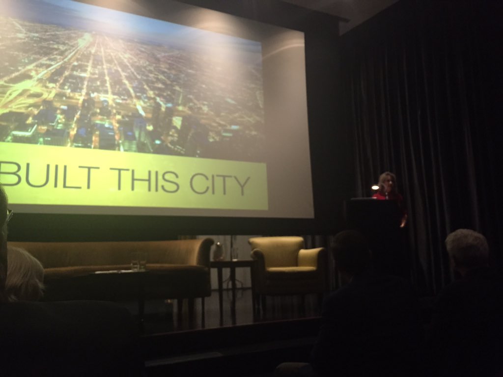 #WeBuiltThisCity @ChiDM the panel conversed about immigration, construction and globalization of Irish design.