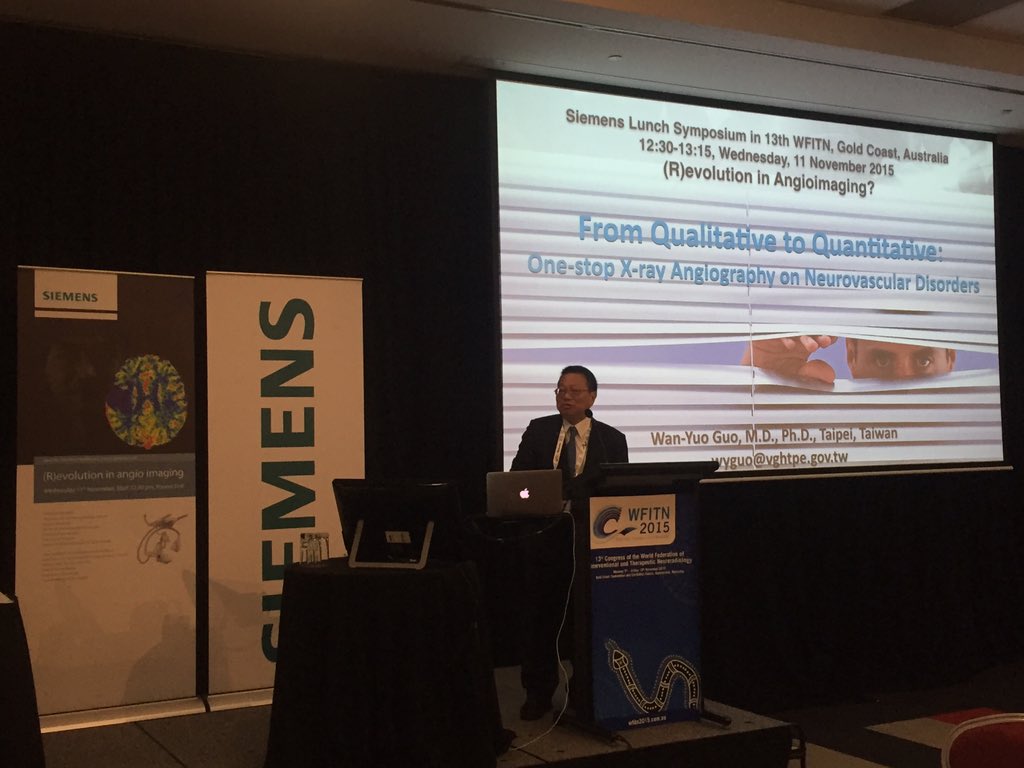 mime0312's tweet photo. (R)evolution in angio imaging - Prof Guo from Taiwan opening the Siemens Lunch Symposium during #WFITN2015 https://t.co/0Oj9p4FKlS
