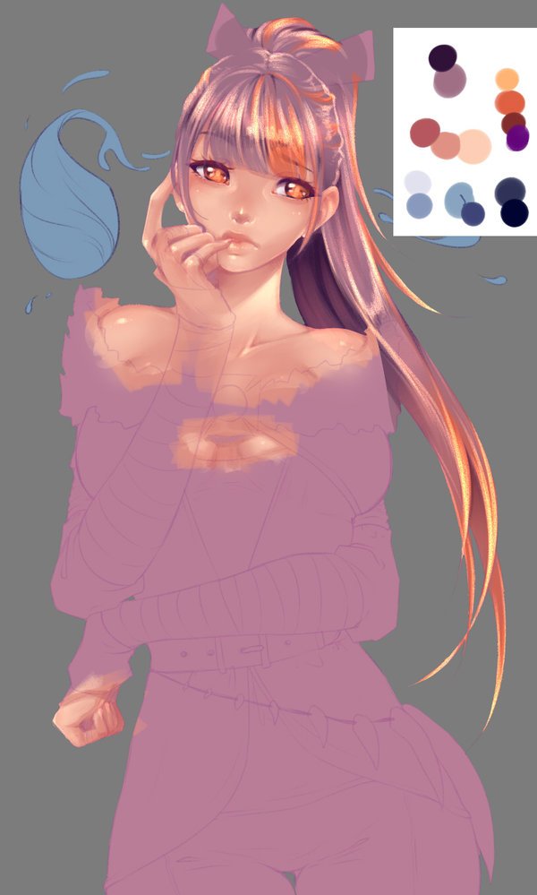 DA_resources's tweet image. How I paint - Skin / Eyes / Hair on Sai by rika-dono dlvr.it/CjNN50