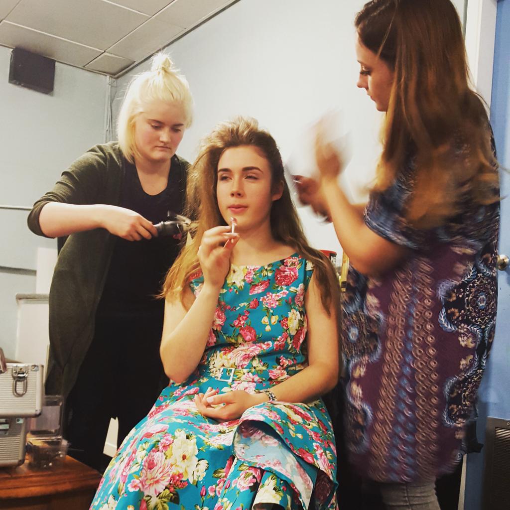 Chestnut_Hair's tweet photo. Some snaps from the hairspray show https://t.co/W6hri5Xw1A