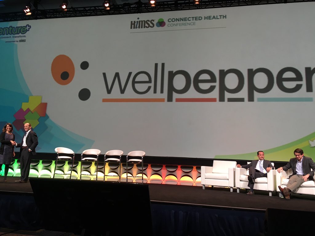 docrsa's tweet photo. Congrats to #Wellpepper winner of newer company award! #venture+ #connect2health #mhealth15 #annewellpepper https://t.co/ADYfbnQu70