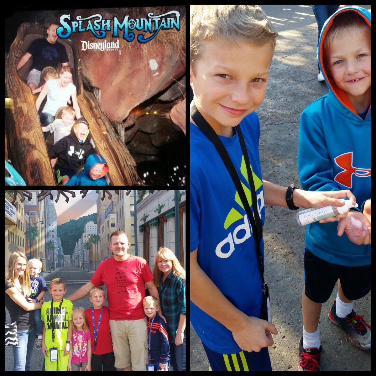 keriann82's tweet photo. We brought our @youngevity products with us to Disneyland! I LOVE pureworks hand sanitizer! #youngevity #pureworks https://t.co/n7qFihLBSr