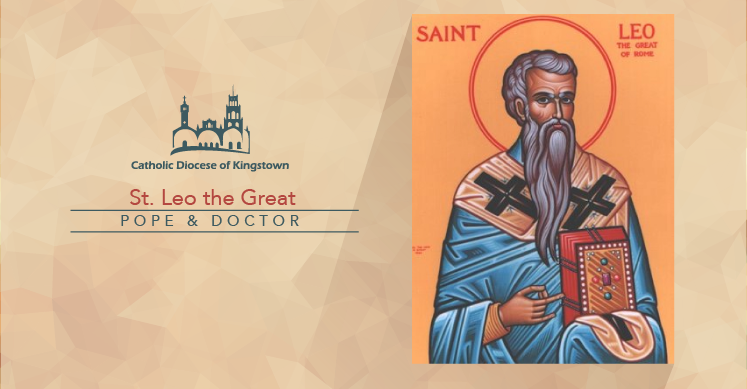 Catholic_SVG's tweet photo. Pope Saint Leo I is one of the only two Popes in two thousand years to be called "The Great." https://t.co/nD0UmT9bCT