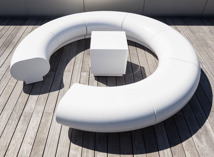 martin_clark's tweet photo. Love these funky seats https://t.co/3PPKUR5Bvh https://t.co/ElhaBMsYQt