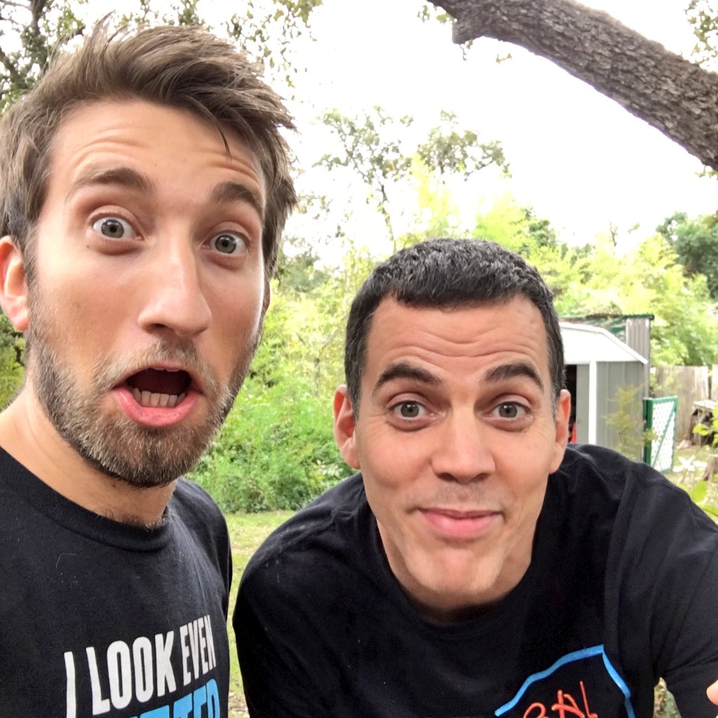 GavinFree's tweet photo. Today was immense. @steveo #SlowMoSteveO https://t.co/vKdXwLvTXb
