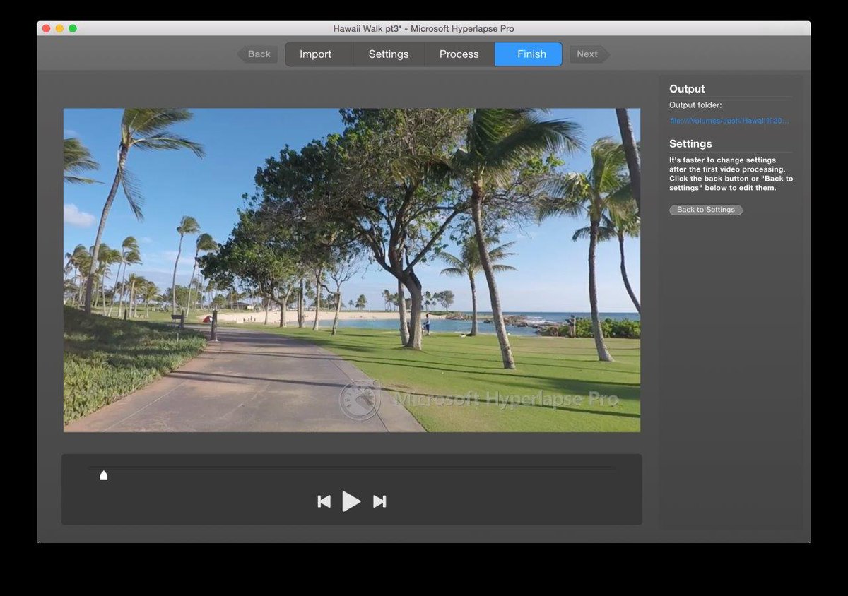 MSFTResearch's tweet photo. You’re gonna want this. Smooth out shaky video footage w/ #MSHyperlapse Pro for Mac https://t.co/lbYm3GxfWQ #MSRVOW https://t.co/GWlHxmkshr
