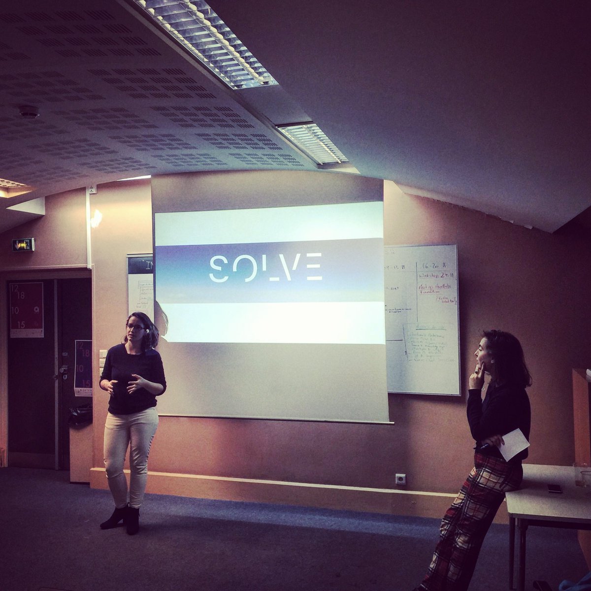 SoScienceTweet's tweet image. Excellent KickOff ce soir pr le lancement 2 @SOLVE_MIT France #SoScience #WeSOLVE cc.@jason_pontin @kathleenkennedy