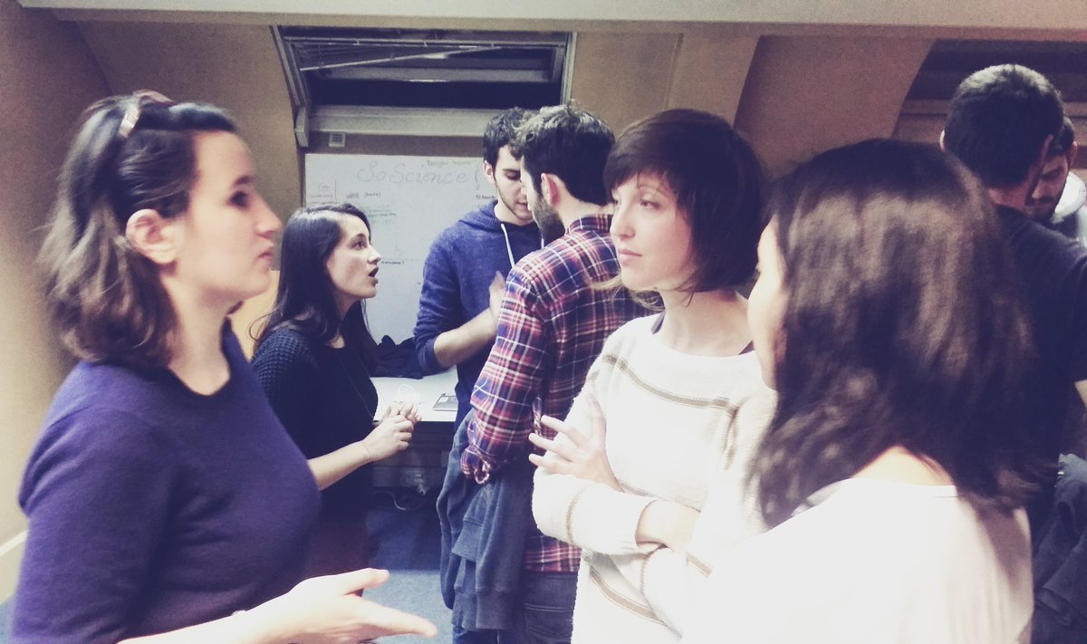 SoScienceTweet's tweet image. Excellent KickOff ce soir pr le lancement 2 @SOLVE_MIT France #SoScience #WeSOLVE cc.@jason_pontin @kathleenkennedy