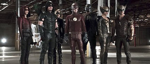 BiblioFiendWeb's tweet photo. New #Arrow, #TheFlash crossover photo previews #LegendsOfTomorrow cast https://t.co/U65wowGqOK https://t.co/kf4gCmbCEh