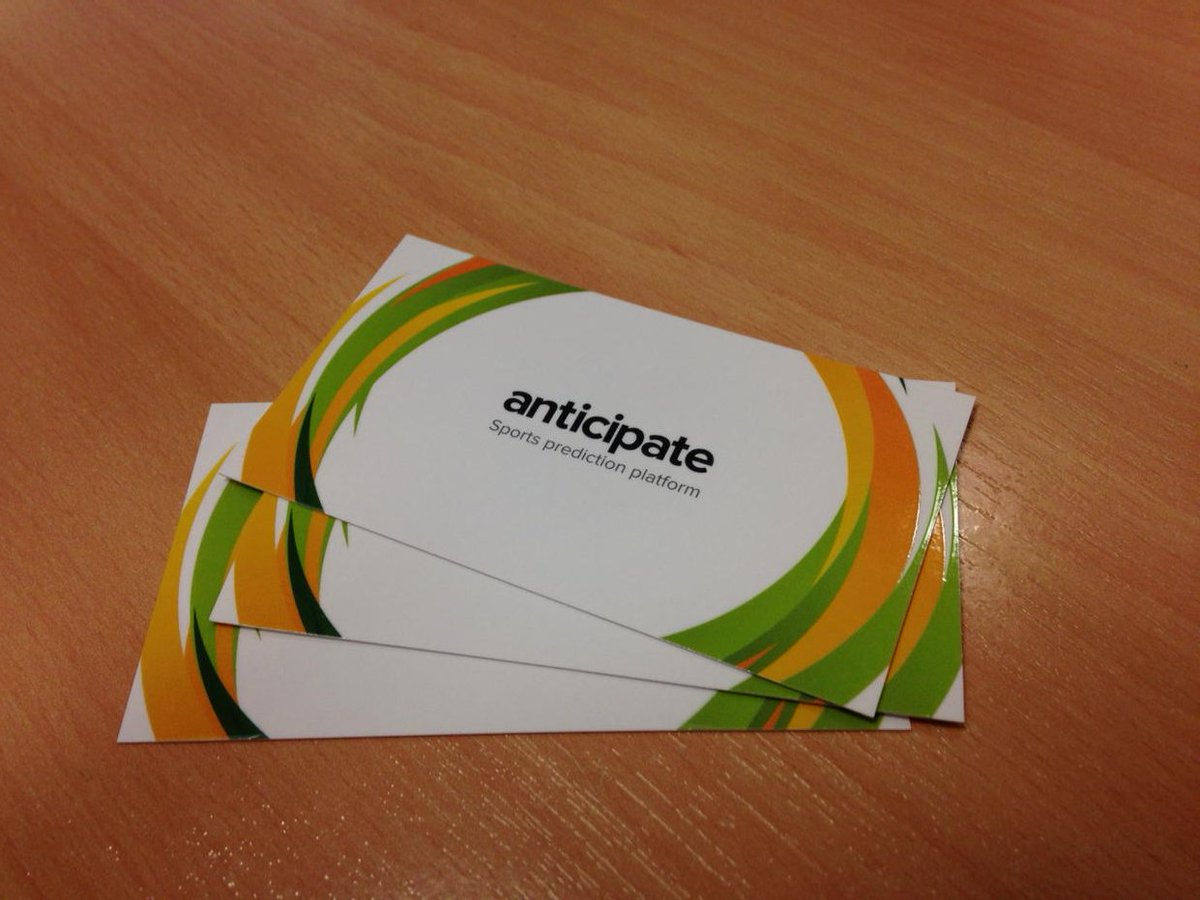 Business cards arrived!