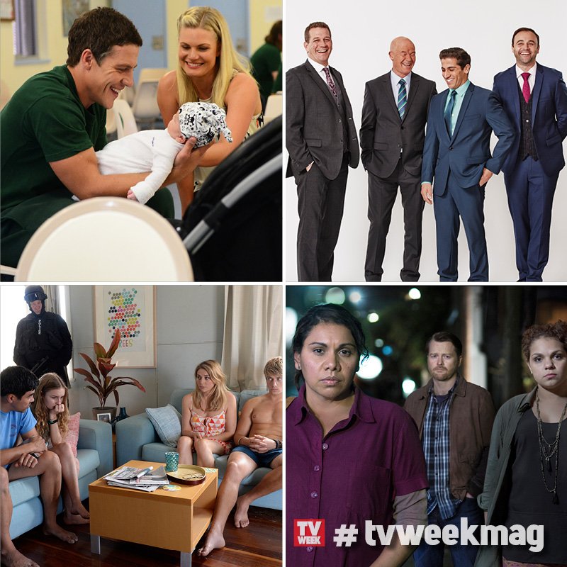 TVWEEKmag's tweet photo. Which is your fav? #HomeAndAway, #HouseHusbands, #Hiding or #RedfernNowPromiseMe? #tvweeklogies voting opens Nov 16. https://t.co/uQAtJonJMS
