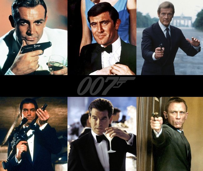 CinesPanama's tweet photo. ¿Cuál ha sido tu actor favorito? #JamesBond #007 #Spectre https://t.co/XycxAmUm1s
