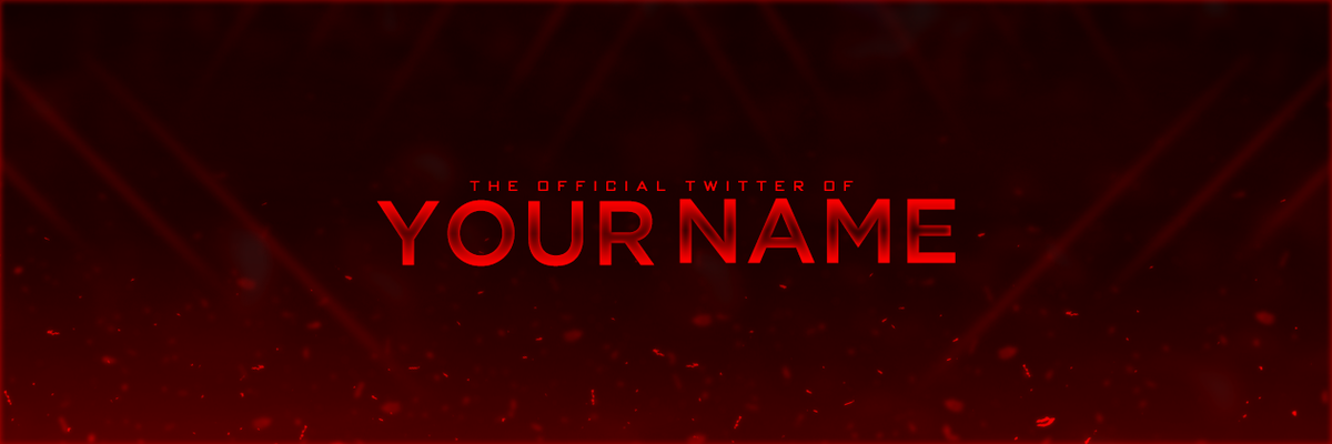 Enflictt's tweet image. Simple red Twitter header giveaway!
-
RT
FOLLOW
TURN NOTIFICATIONS ON (DM PROOF!)
-
Winner at 200 RTs!