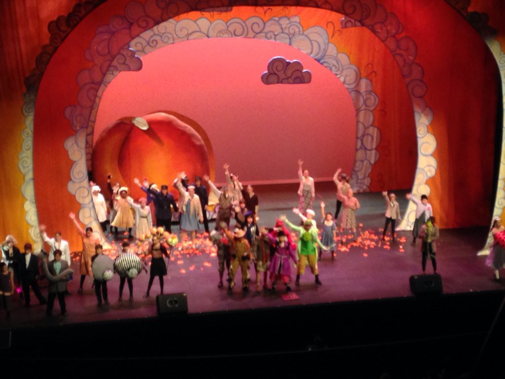stm4th's tweet photo. @stmsaints 1-5th grade enjoyed the production of #JamesandtheGiantPeach JPAS! https://t.co/8KuI6Xs1G5