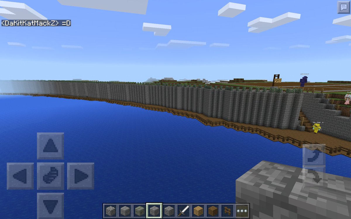BBC_BokBokCraft's tweet photo. Da BBC Peeps be building a GIANT SEA PORT! https://t.co/JcdMupDBKu