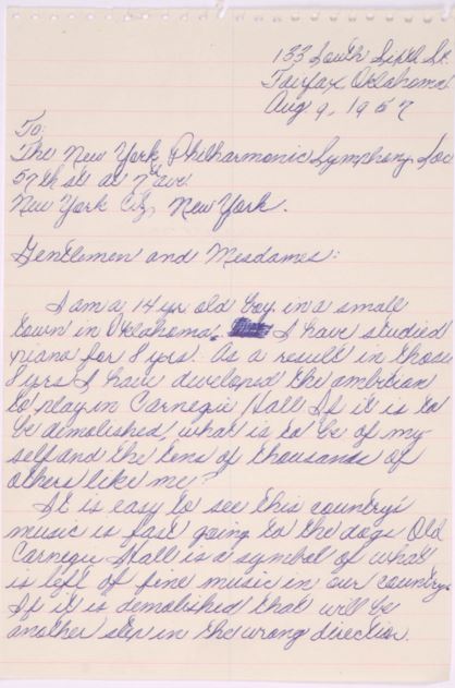 NYPhilArchive's tweet photo. 1957 complaint to @nyphil: "this country's music is fast going to the dogs." #ModernMusic #WeDidItAnyway #StillHere https://t.co/yH3zQgviyO