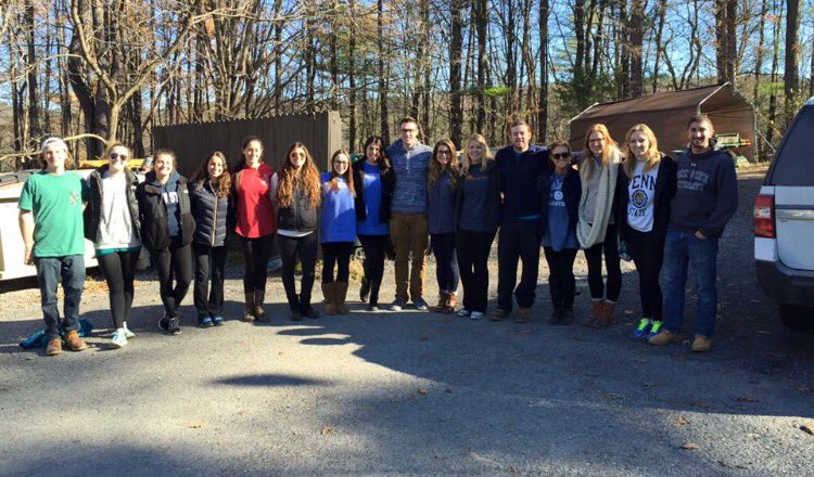 PennStateOoO's tweet photo. We had a great time helping out at Shaver's Creek this past weekend!! #OrderofOmega https://t.co/r5SFnlhAie