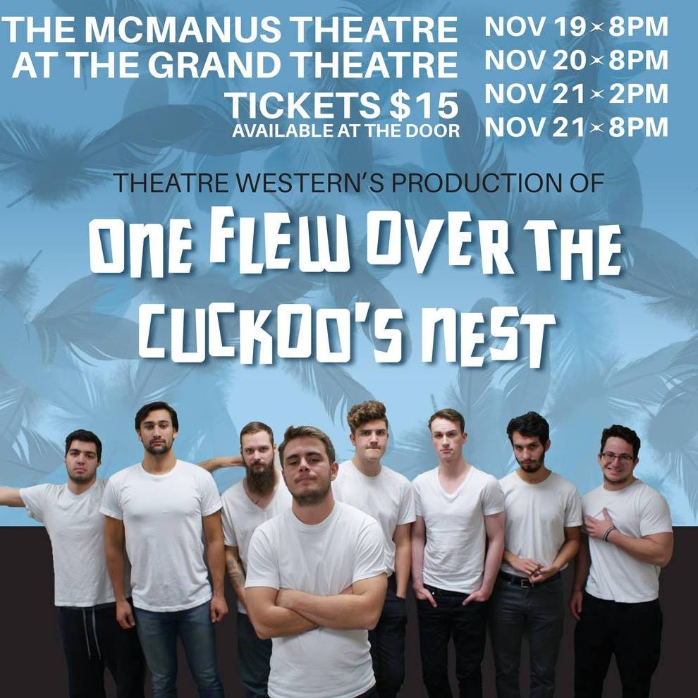 Bus1220atIVEY's tweet photo. See @theatrewestern's show of "One Flew Over the Cuckoo's Nest" with current &amp; past students ft yours truly Bella! https://t.co/0PaPtJMpfE