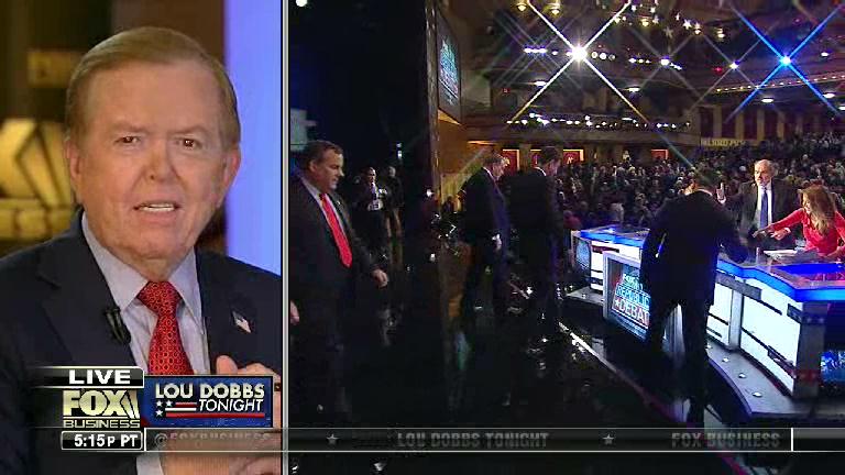 LouDobbs's tweet image. #LouDobbsTonight is LIVE from Milwaukee recapping the first #GOPDebate. Join us now on @FoxBusiness