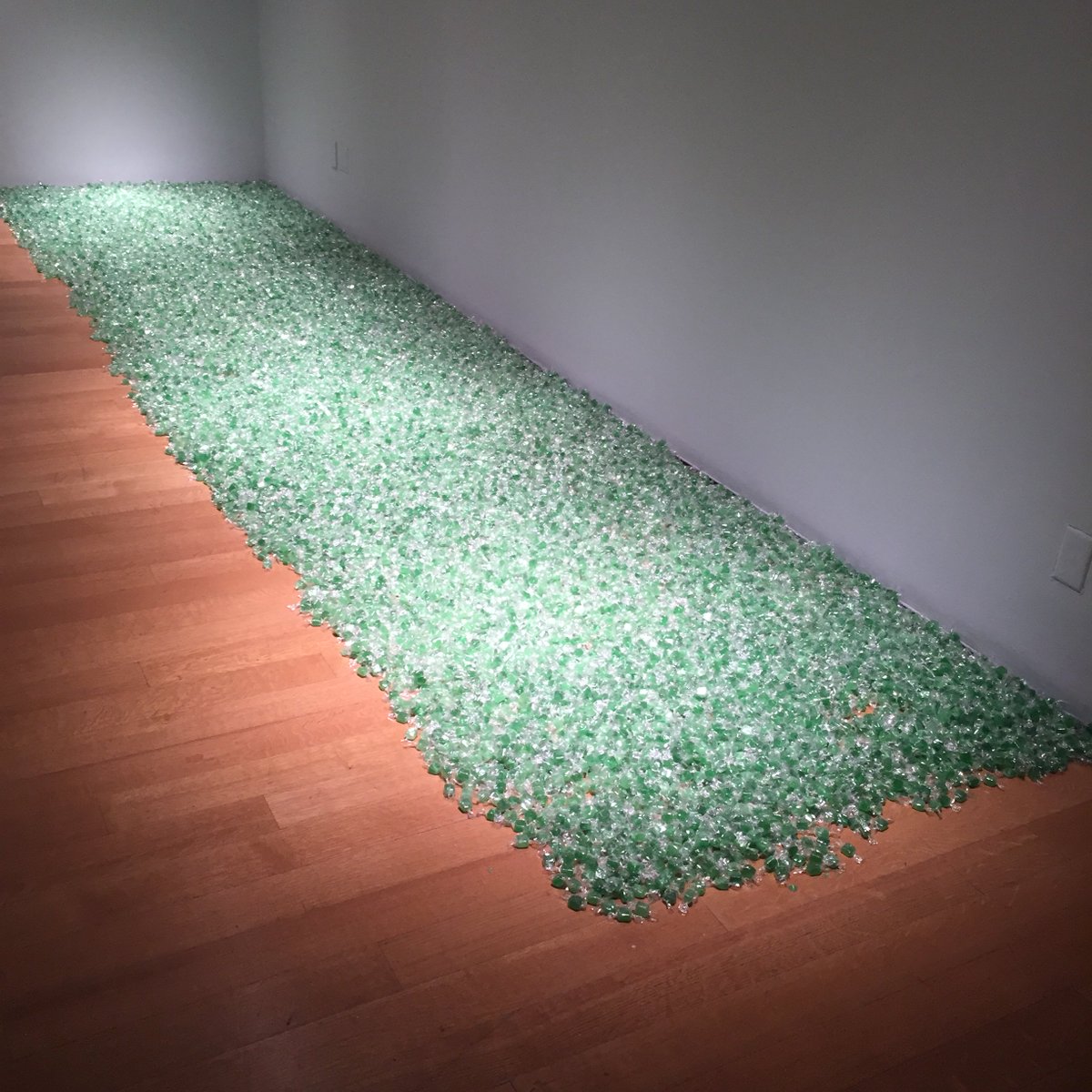 jerrysaltz's tweet photo. Felix Gonzalez-Torres "Untitled" sold at $7,669,000. What's this "Detail" I took from it on Sunday worth!? https://t.co/vFwlKzUybI