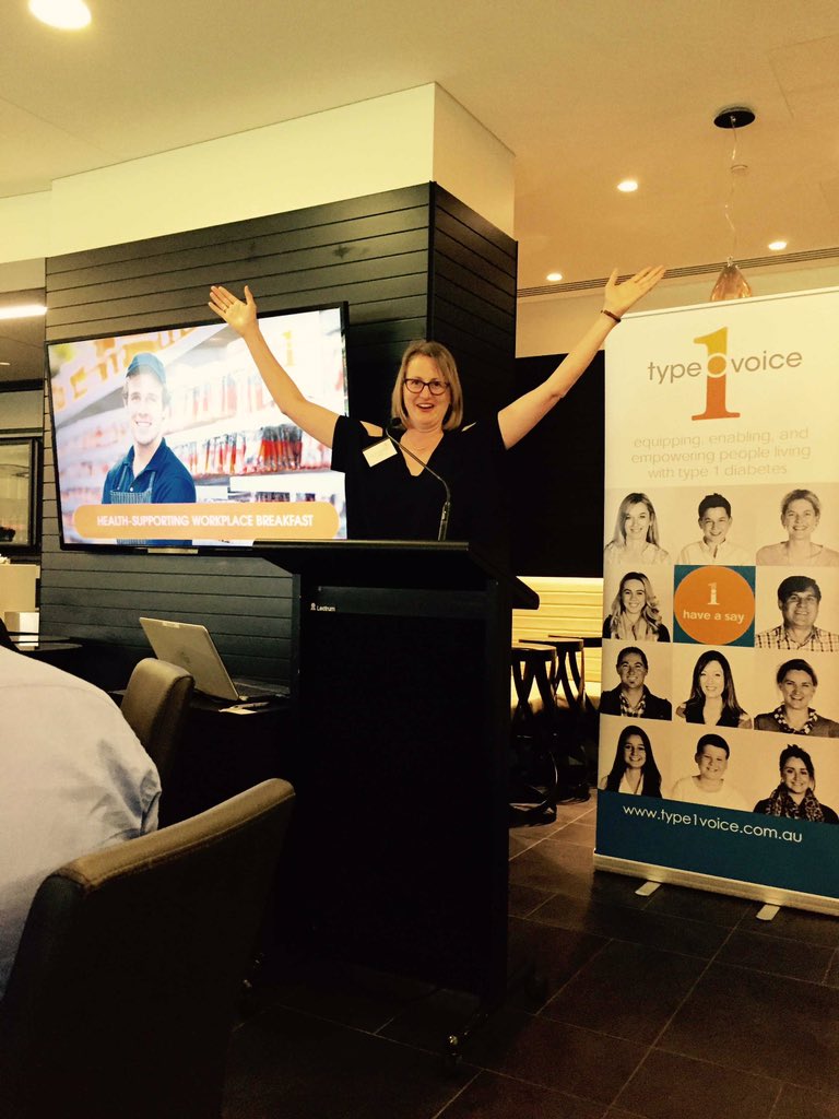 Type1Voice's tweet photo. Some photos of our wonderful speakers during yesterday's breakfast! #EquipEnableEmpower #T1D #SupportInTheWorkplace https://t.co/pKryRcvX5x