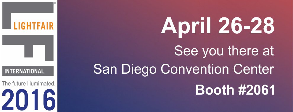 ARRLUX is coming to @lightfair 2016!