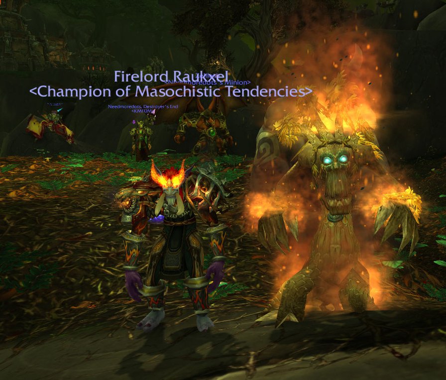 CrohnsGamer's tweet photo. Raukxel loves setting me on fire way to much, from World of #Warcraft! #Wowself https://t.co/STSYrN6haa
