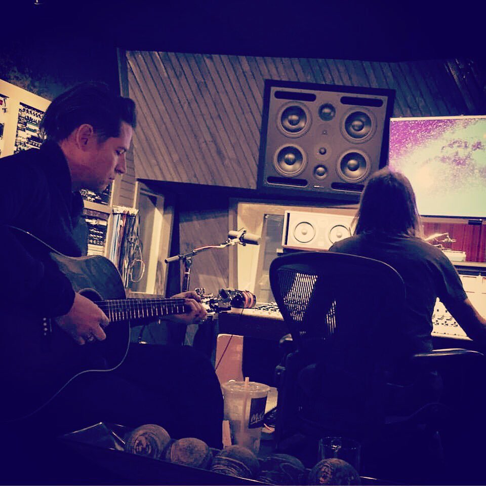 Week Two tracking at Quad Studios.