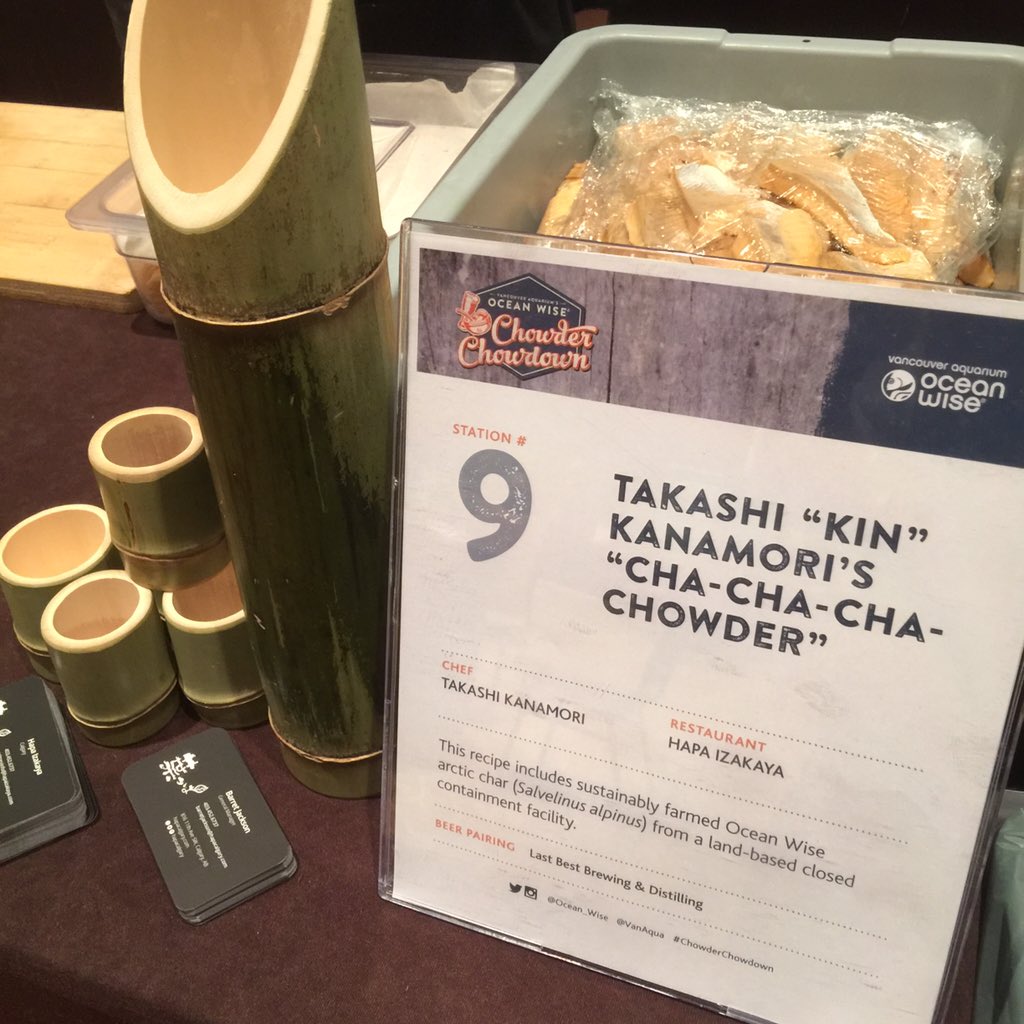 HapaCalgary's tweet photo. Hapa Calgary OceanWise Chowder Chowdown start now!!
#hapacalgary #oceanwise #chachachachowder https://t.co/zg7utfSg6z