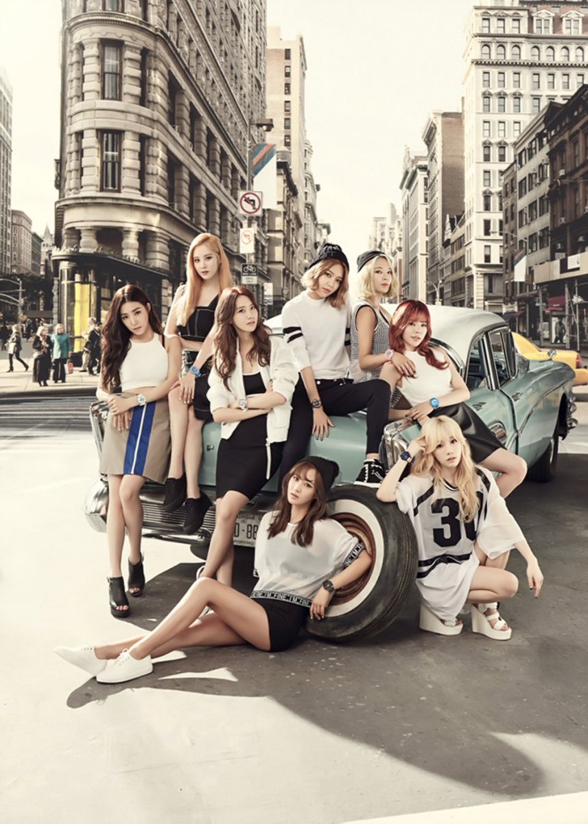 SMTown_SNSD's tweet photo. SNSD - "CASIO" 'Baby-G' 2015 F/W https://t.co/kli1BCrqZp
