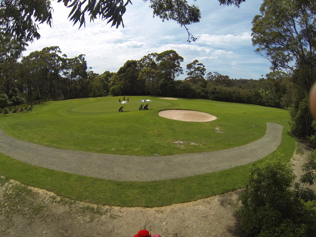 Diamond_Grid's tweet photo. @Diamond_Grid installed at Pambula Merimbula Golf Club on the Golf Cart Tracks #diamondgrid #toughenyourterrain https://t.co/qzFHSM23Vg