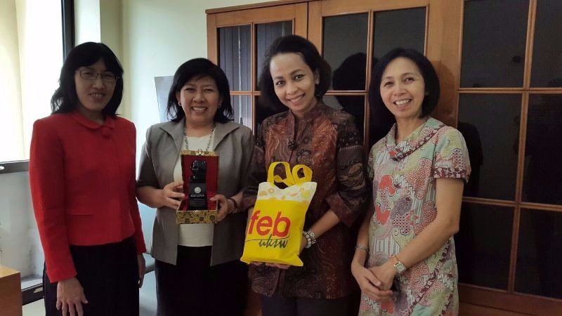 Studi Banding Akademi Sekretari Budi Luhur dan Universitas Kristen Satya Wacana Salatiga pada 26 Oktober 2015 lalu.