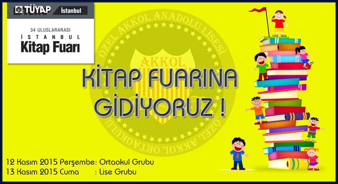 Kitap Fuarına Gidiyoruz ! :)